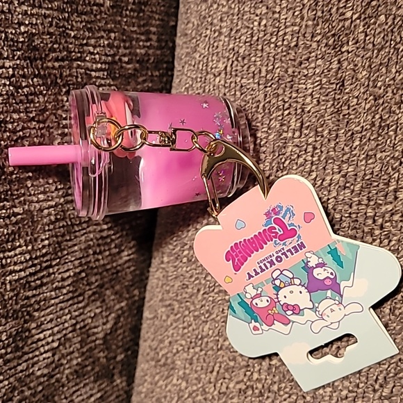 My melody  Drink Keychain Charm Water Drink Keychain Charm Water Drink Keycha… - Picture 5 of 12